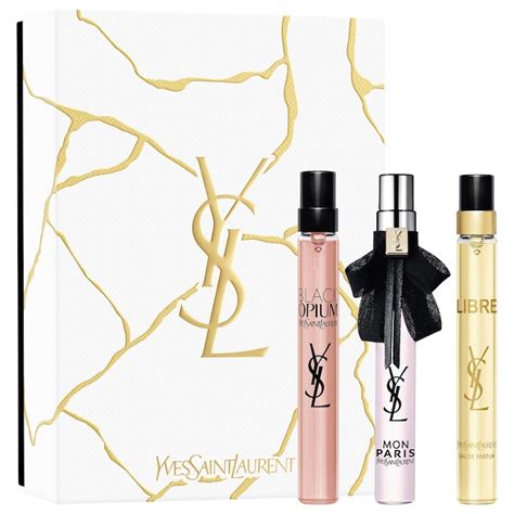 yves saint laurent perfume travel spray trio|yves saint laurent ulta.